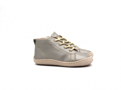 Pantofi sport copii Lui Kids, cod 3A995, seria PRIMO, argintiu, piele naturala