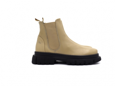 Botine femei Lui Shoes, cod 2B119, seria PEZZO E, bej, piele naturala