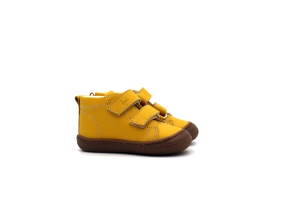 Pantofi sport copii Lui Kids, cod 3A1017, seria PRIMO S, galben, piele naturala