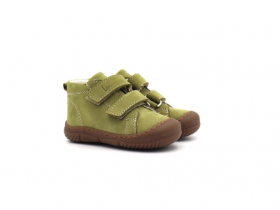 Pantofi sport copii Lui Kids, cod 3A1026, seria PRIMO S, khaki, piele naturala