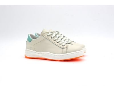 Pantofi sport copii Lui Kids, cod 3A1027, seria ANDOS, alb, piele naturala