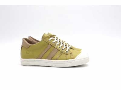 Pantofi sport copii Lui Kids, cod 3A1029, seria ANDOS, galben mustar, piele naturala