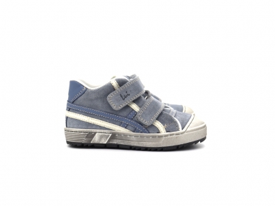 Pantofi sport copii Lui Kids, cod 3A1033, seria TRIP SKY, gri, piele naturala