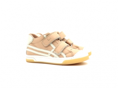 Pantofi sport copii Lui Kids, cod 3A1034, seria TRIP SKY, bej, piele naturala