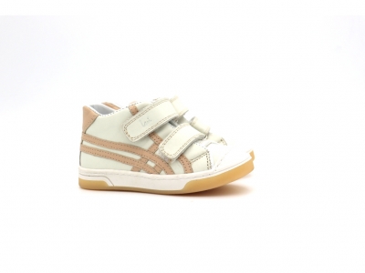 Pantofi sport copii Lui Kids, cod 3A1039, seria TRIP SKY, alb, piele naturala