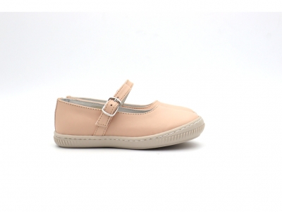 Pantofi copii Lui Kids, cod 3P71, seria LINDA, bej, piele naturala