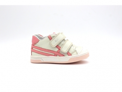 Pantofi sport copii Lui Kids, cod 3A1051, seria TRIP SKY, alb, piele naturala