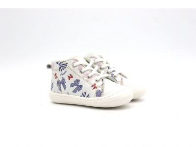 Pantofi sport copii Lui Kids, cod 3A1054, seria PRIMO, alb, piele naturala
