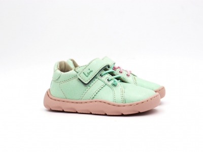 Pantofi sport copii Lui Kids, cod 3A1080, seria TIGER, verde pal, piele naturala