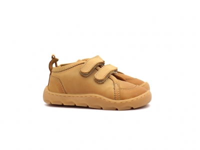 Pantofi sport copii Lui Kids, cod 3A1091, seria SUEDIA, maro deschis, piele naturala