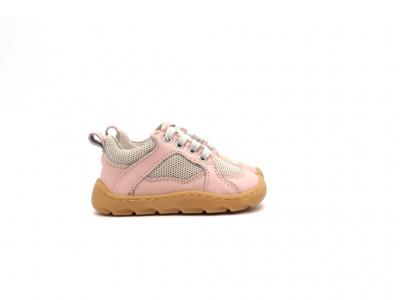 Pantofi sport copii Lui Kids, cod 3A1093, seria NETT, roz pal, piele naturala