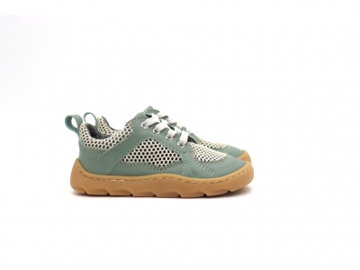 Pantofi sport copii Lui Kids, cod 3A1094, seria NETT, verde pal, piele naturala