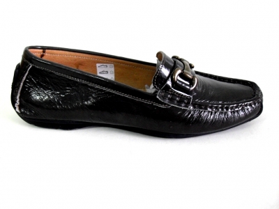 Mocasini femei LM, cod 2M167, seria SUMMER_P, maro, piele naturala
