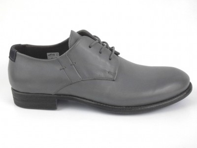 Pantofi barbati LM, cod 1P426, seria SALO, gri, piele naturala