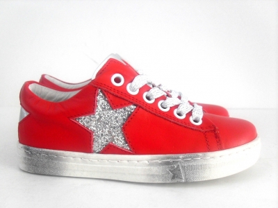 Pantofi sport copii LM, cod 3A341, seria SUPER STAR, rosu