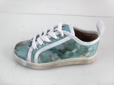 Pantofi sport copii LM, cod 3A349, seria DAY, verde, piele naturala