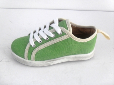 Pantofi sport copii LM, cod 3A357, seria DAY, verde lime, piele naturala