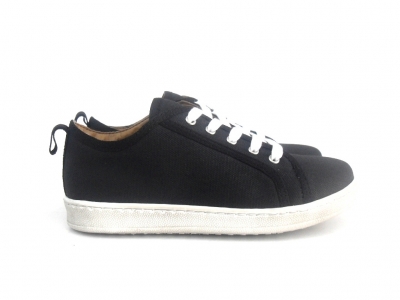 Pantofi sport copii LM, cod 3A377, seria DAY, negru, piele naturala