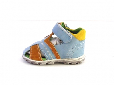 Sandale copii LM, cod 3S173, seria SIMBA, azur, piele naturala