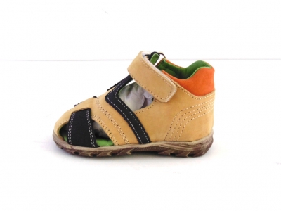 Sandale copii LM, cod 3S174, seria SIMBA, bej, piele naturala