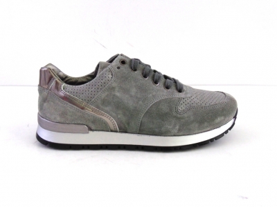 Pantofi sport femei LM, cod 2A243, seria NADIA, gri, piele naturala