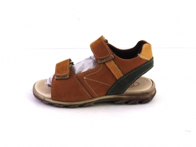 Sandale copii LM, cod 3S184, seria BERRY, maro, piele naturala