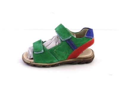 Sandale copii LM, cod 3S187, seria BERRY, verde, piele naturala