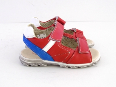 Sandale copii LM, cod 3S193, seria BERRY, rosu, piele naturala