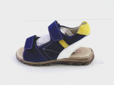 Sandale copii LM, cod 3S196, seria BERRY, bleumarin, piele naturala