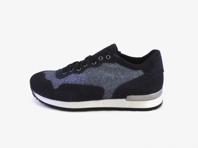 Pantofi sport femei LM, cod 2A259, seria SPORA, bleumarin, piele naturala