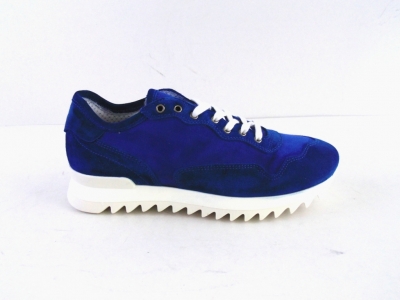 Pantofi sport femei LM, cod 2A265, seria SPORA, turcoaz, piele naturala