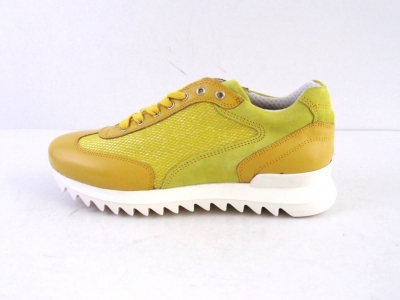 Pantofi sport femei LM, cod 2A273, seria LOLA, galben, piele naturala
