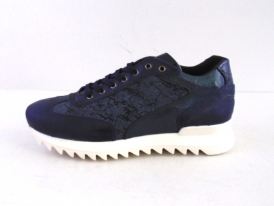 Pantofi sport femei LM, cod 2A275, seria LOLA, bleumarin, piele naturala