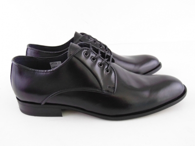 Pantofi barbati LM, cod 1P513, seria BART, negru, piele naturala