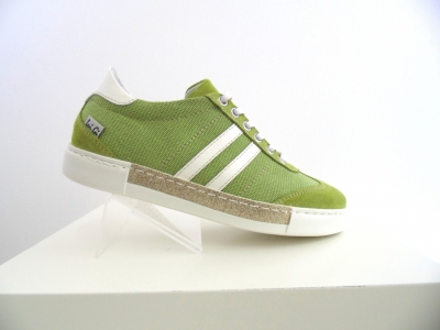 Pantofi sport femei Lui.Gi, cod 2A293, seria NADAL, verde, piele naturala