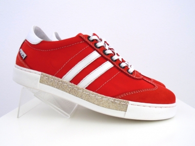 Pantofi sport femei Lui.Gi, cod 2A295, seria NADAL, rosu, piele naturala