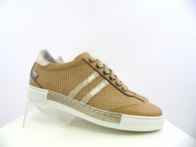 Pantofi sport femei LM, cod 2A296, seria NADAL, bej, piele naturala