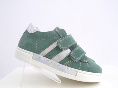 Pantofi sport copii fete Lui.Gi, cod 6A93, seria ANDOS, verde pal, piele naturala