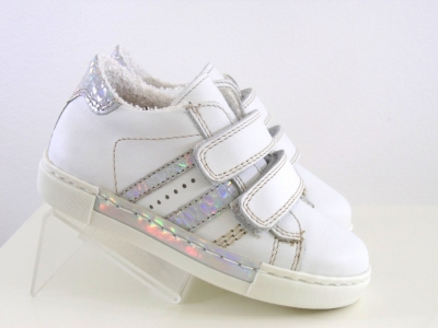 Pantofi sport copii fete Lui.Gi, cod 6A99, seria ANDOS, alb, piele naturala