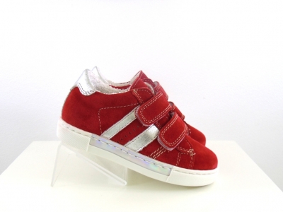 Pantofi sport copii fete Lui.Gi, cod 6A102, seria ANDOS, rosu, piele naturala