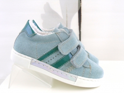 Pantofi sport copii fete Lui.Gi, cod 6A103, seria ANDOS, verde, piele naturala