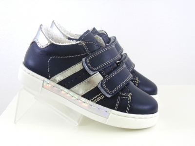 Pantofi sport copii fete Lui.Gi, cod 6A109, seria ANDOS, bleumarin, piele naturala