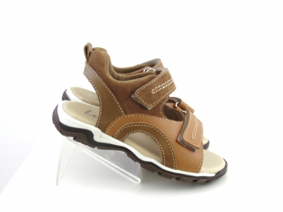Sandale copii Lui.Gi, cod 3S242, seria JOLIE, maro, piele naturala