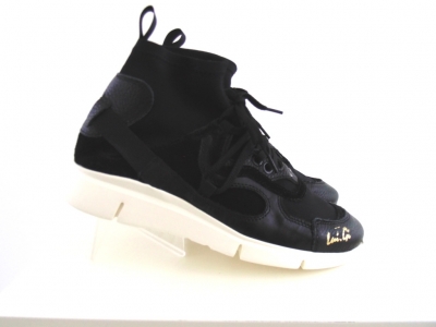 Pantofi sport femei Lui.Gi, cod 2A309, seria VOGUE L, negru, piele naturala