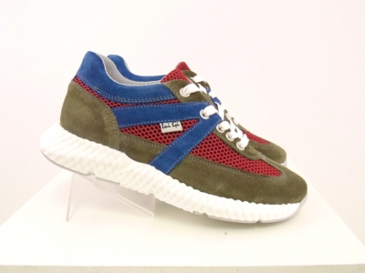 Pantofi sport copii Lui.Gi, cod 3A470, seria MALVIN, khaki, piele naturala