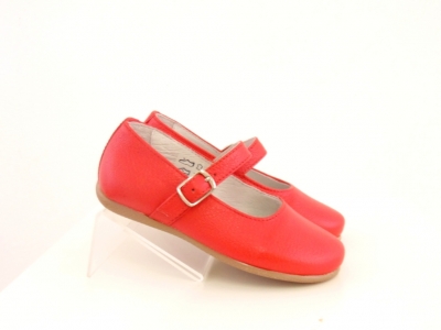 Pantofi copii fete Lui.Gi, cod 6P228, seria PAMY, rosu, piele naturala