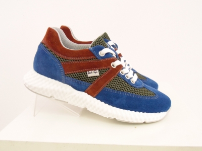 Pantofi sport copii Lui.Gi, cod 3A475, seria MALVIN, albastru, piele naturala