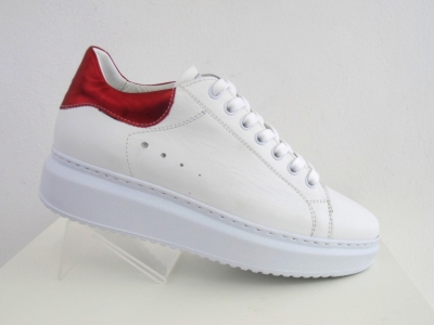 Pantofi sport femei Lui.Gi, cod 2A344, seria CITY, alb, piele naturala